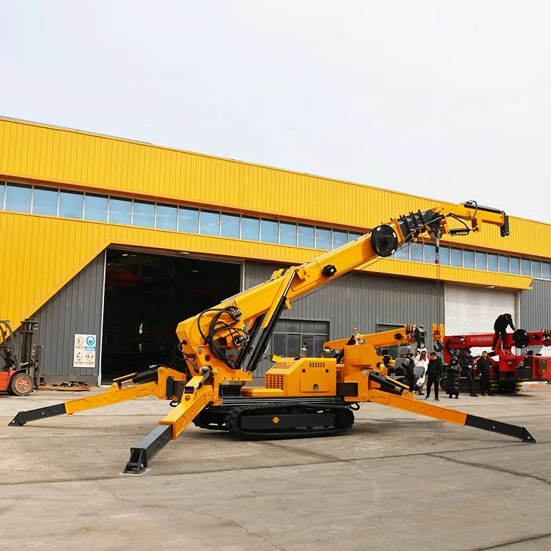Heavy Equipment Crane - Малый мобильный кран-паук 3, 5, 8