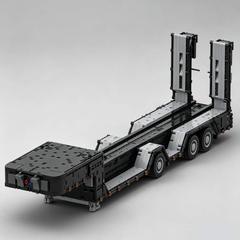 Heavy Equipment Education - 3931 Детали: Прицеп-платформа для перевозки тяжелой
