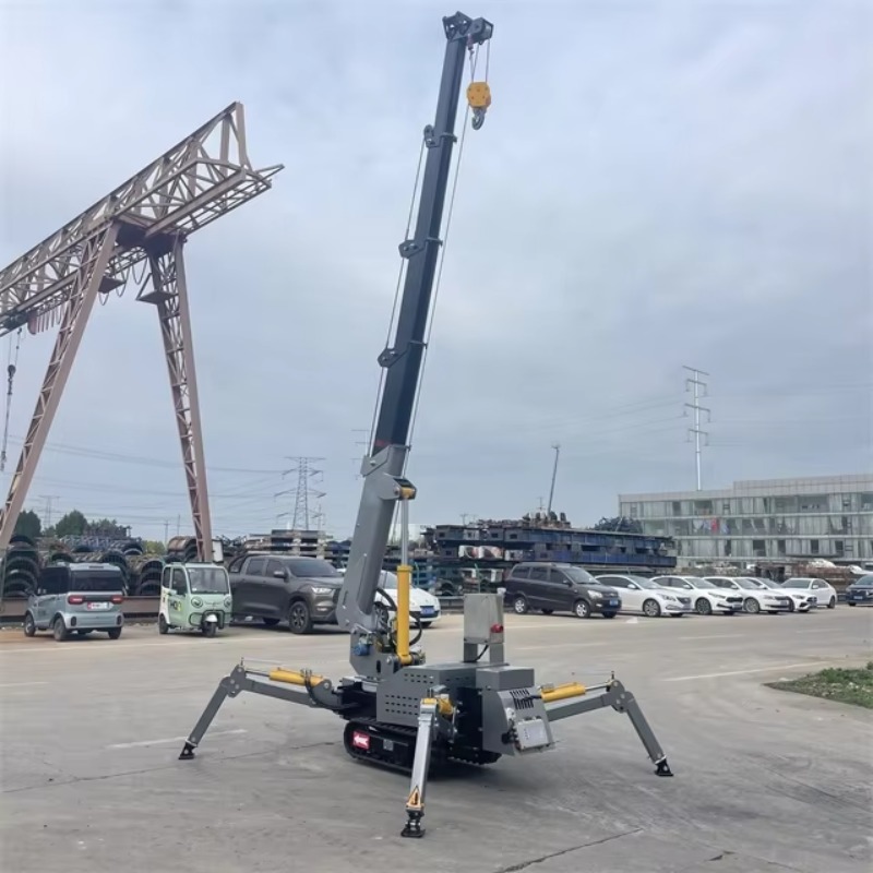 Heavy Equipment Crane - Компактный мини-кран-паук с гидравлическим электрическим дистанционным