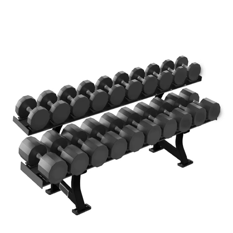 Heavy Equipment Storage - Двухуровневая стойка для хранения гантелей на
