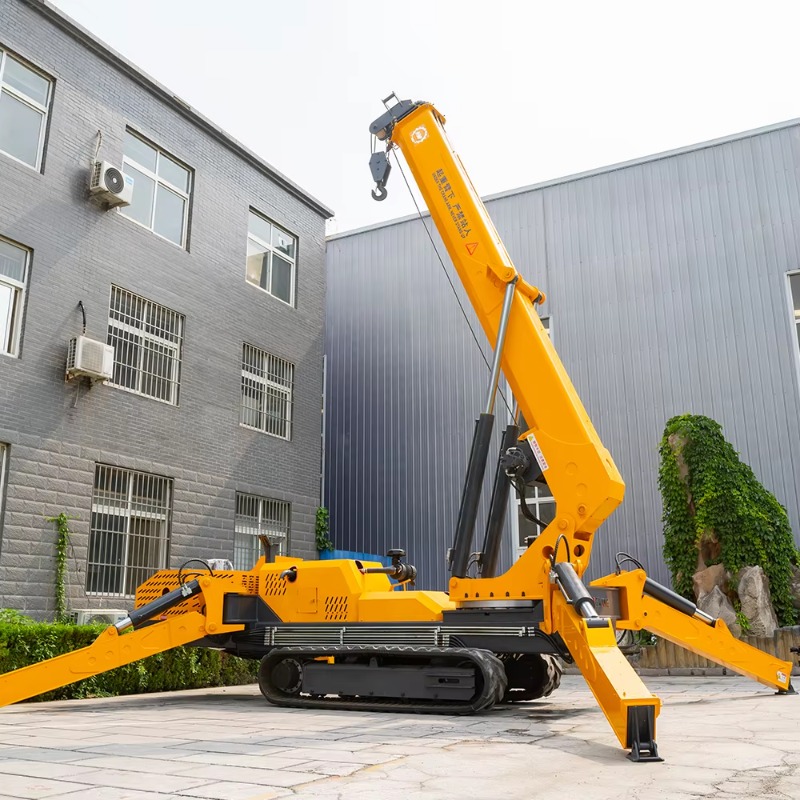 Мини-кран-паук: компактная эле – обзор и цена Heavy Equipment Crane