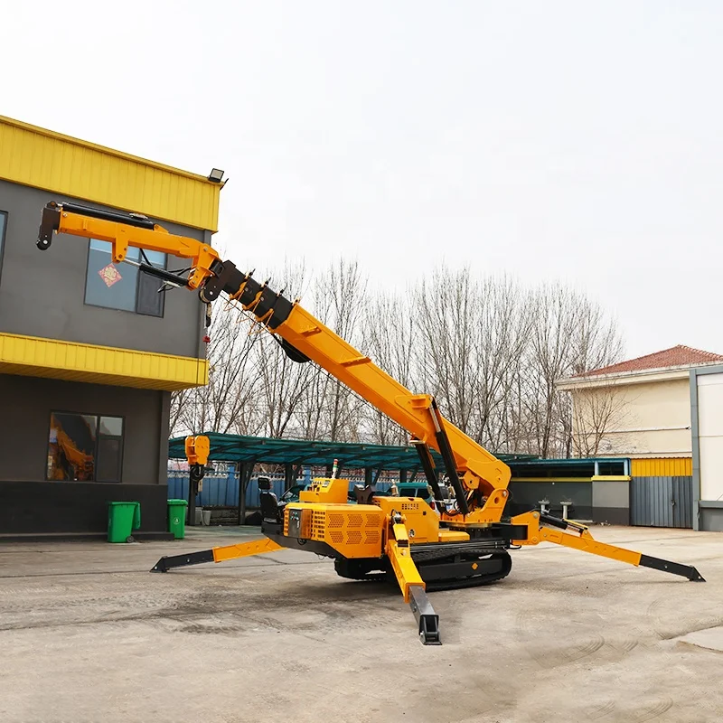 Малый мобильный кран-паук 3, 5 – обзор и цена Heavy Equipment Crane