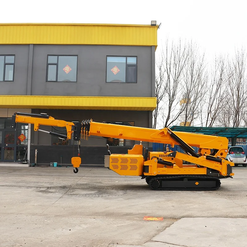 Малый мобильный кран-паук 3, 5 – обзор и цена Heavy Equipment Crane