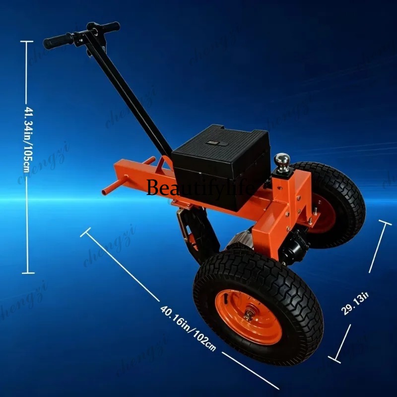 Электрический тягач M81 для бу – обзор и цена Heavy Equipment Transporter