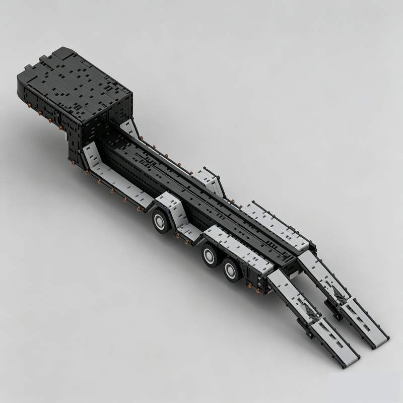 3931 Детали: Прицеп-платформа  – обзор и цена Heavy Equipment Education