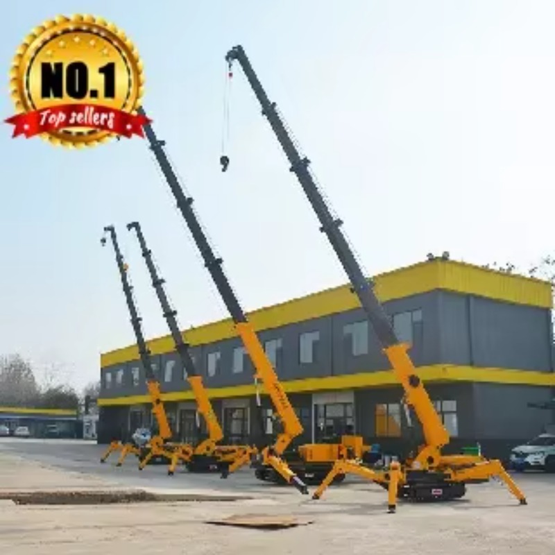 8-тонный гидравлический мини-к – обзор и цена Heavy Equipment Crane