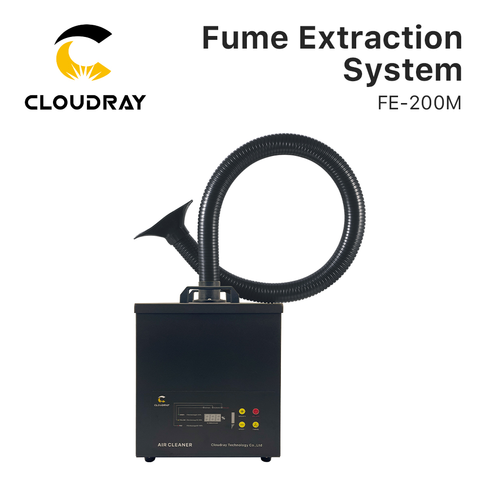 Система вытяжки дыма Cloudray  – обзор и цена Laser Level Rotary