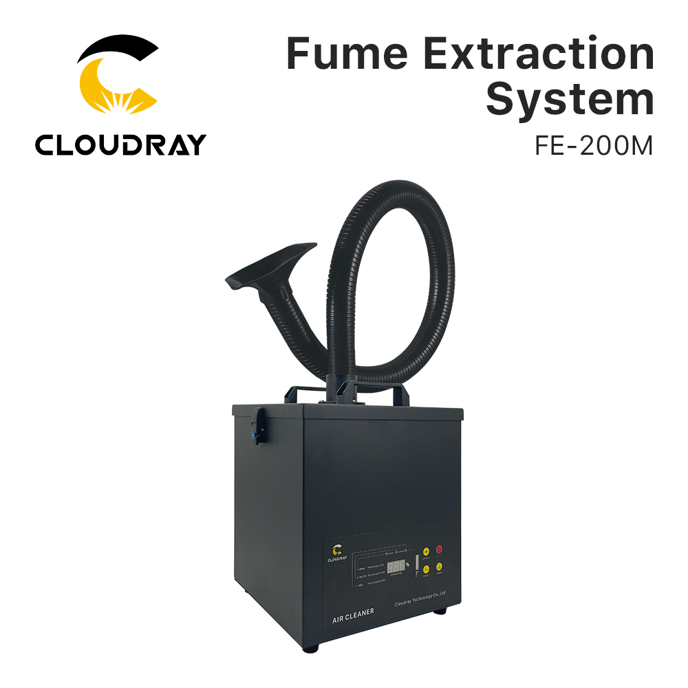 Система вытяжки дыма Cloudray  – обзор и цена Laser Level Rotary